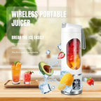 10-Blade Wireless Portable Juicer Cup – 450ml with Digital Display