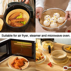Air Fryer Parchment Paper Liners (Round) – Non-Stick, Disposable Baking Sheets