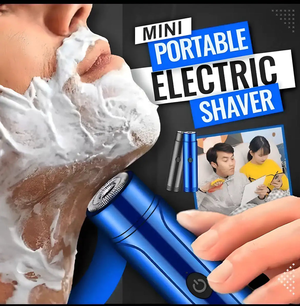 Mini Portable Electric Shaver — Compact, Lightweight & Travel-Ready