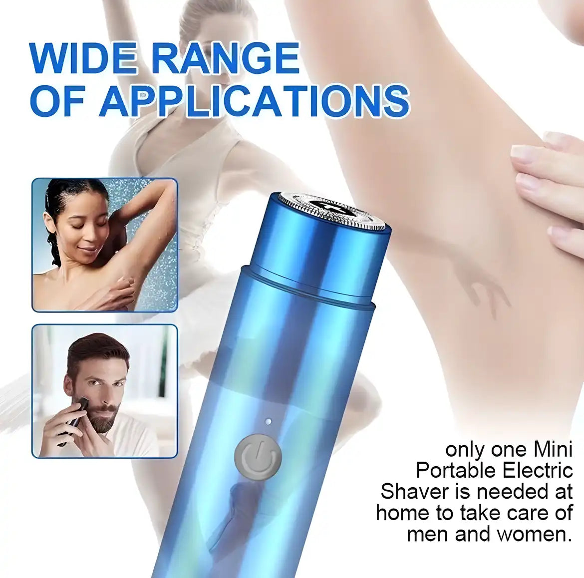 Mini Portable Electric Shaver — Compact, Lightweight & Travel-Ready