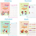 Magic Reusable Handwriting Copybook for Kids – Calligraphy Practice Set