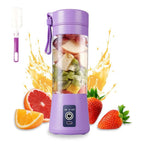6-Blade 3D Portable Juicer Machine – 380ml USB Rechargeable Blender
