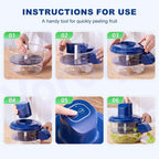 Multipurpose Automatic Fruit & Vegetable Peeler Machine | Rechargeable Electric Potato Peeler