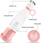Mini Portable Bottle Juicer – USB Rechargeable Blender