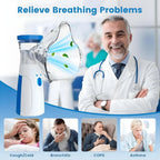 Portable Mesh Nebulizer (Powered by AccuTrust Technology)