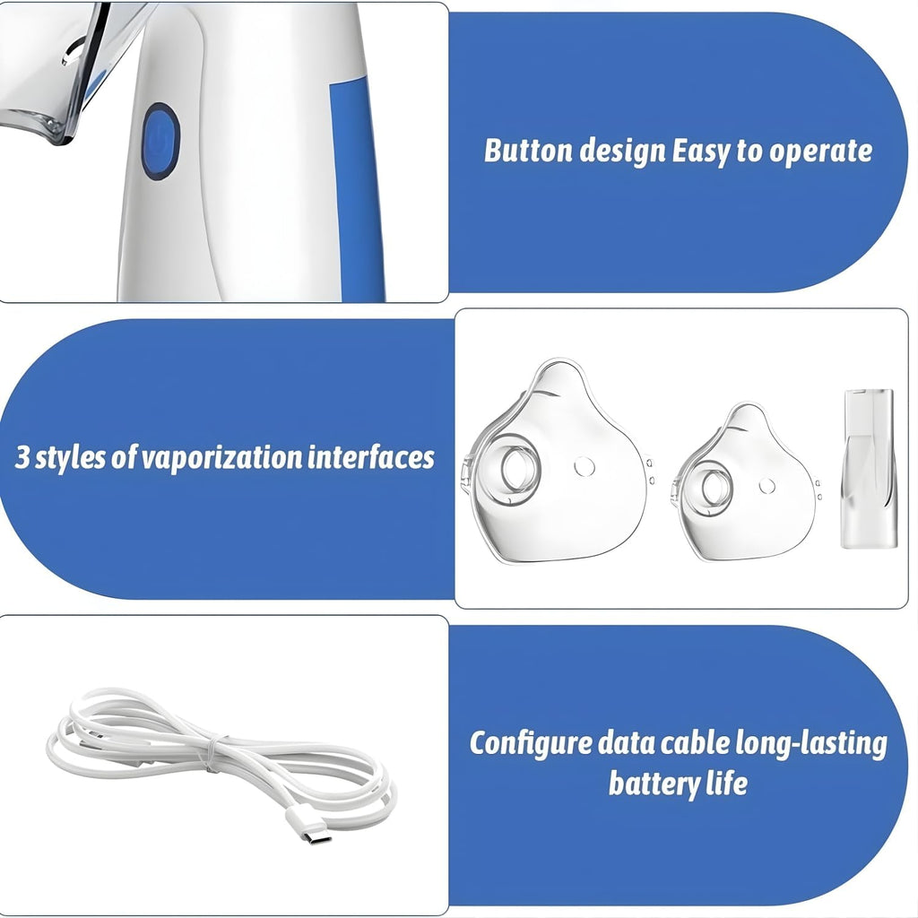 Portable Mesh Nebulizer (Powered by AccuTrust Technology)