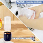 Small Portable Juicer – 6-Blade USB-C Rechargeable Blender