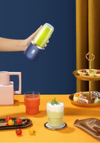Small Portable Juicer – 6-Blade USB-C Rechargeable Blender