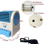 Portable Mini Air Conditioner & Humidifier Fan – USB or Battery Powered