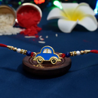 Blue Car Rakhi for Kids – Fun Raksha Bandhan Gift for Little Brothers