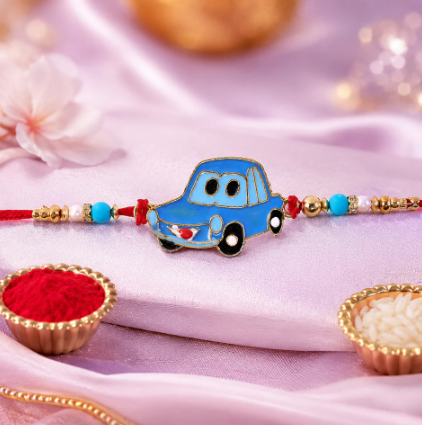 Kids Car Rakhi – Fun Raksha Bandhan Gift for Little Brothers Who Love Cars