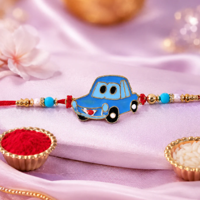 Kids Car Rakhi – Fun Raksha Bandhan Gift for Little Brothers Who Love Cars