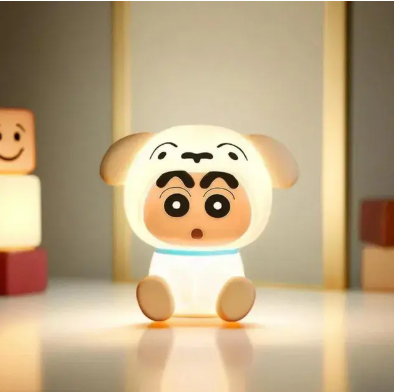 Shin-chan LED Night Lamp – Anime Character Bedside Light