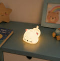 Sleeping Cat Silicone Night Lamp – Soft LED Light for Kids’ Rooms & Nurseries