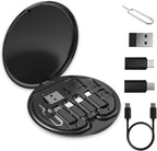 60W Fast Charging Travel Data Cable Set – 7-in-1 Charging Kit