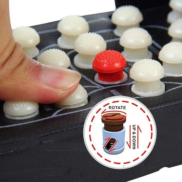 Spring Acupressure & Magnetic Therapy Massage Slippers (Padukas)