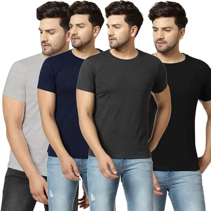 Men's Daily Essential Graphic Tee Bundle (Pack of 4)