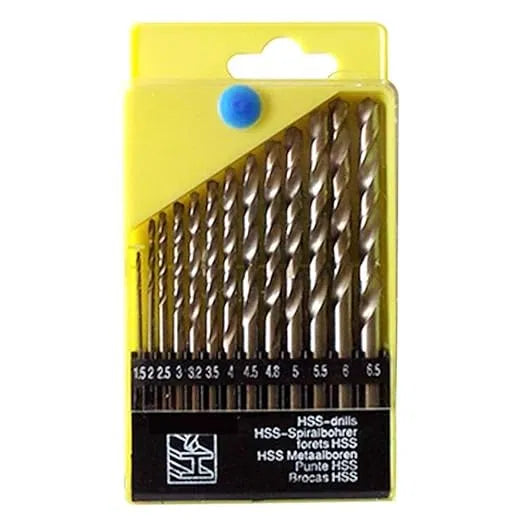 Ultimate High-Speed Steel Drill Bit Set (Multi-Material)
